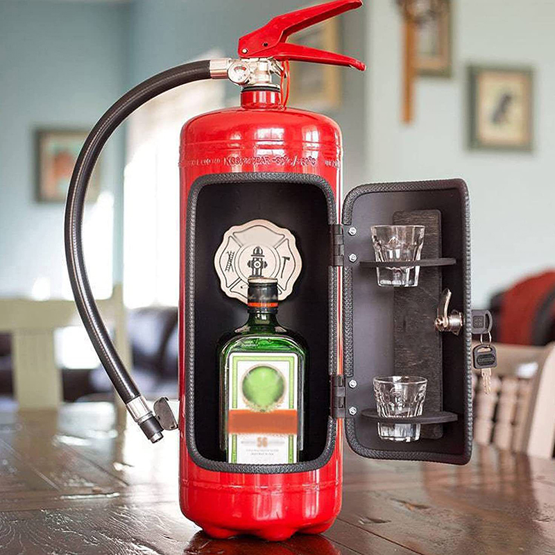 Wine Beer Liquor - Fire Extinguisher Shape Wine Box Ornaments