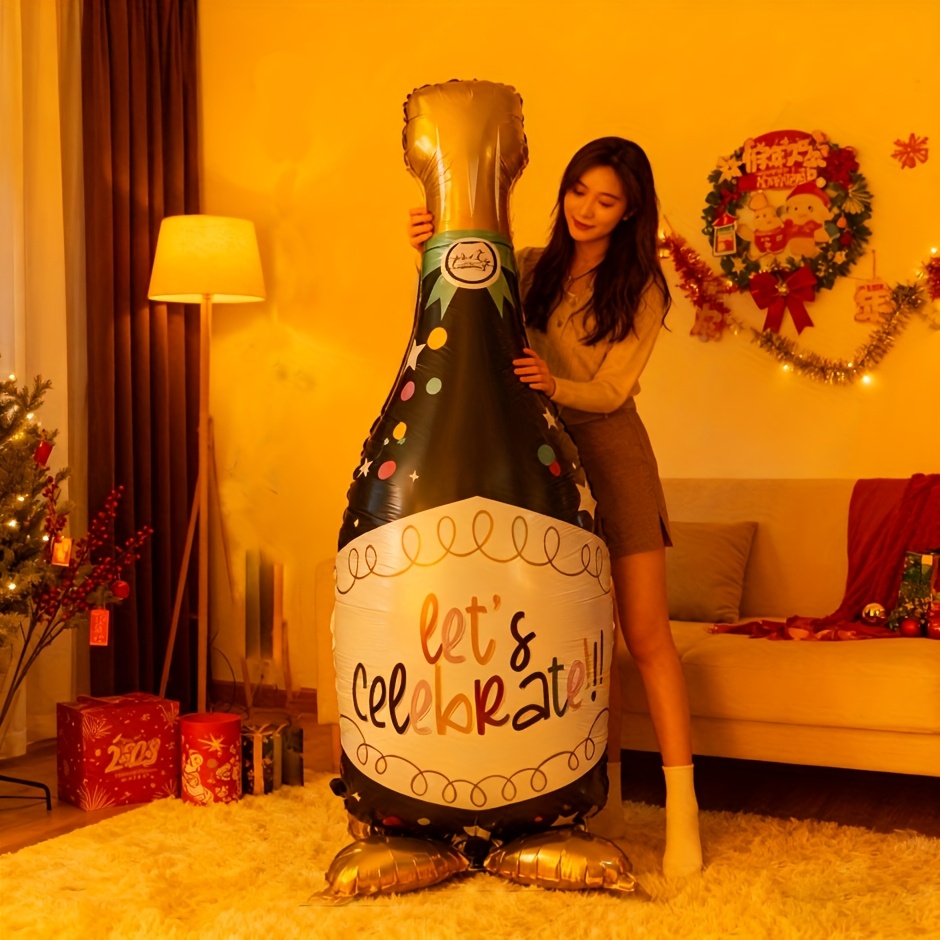 Wine Beer Festival - 64 Inch Standing Wine Bottle Balloon