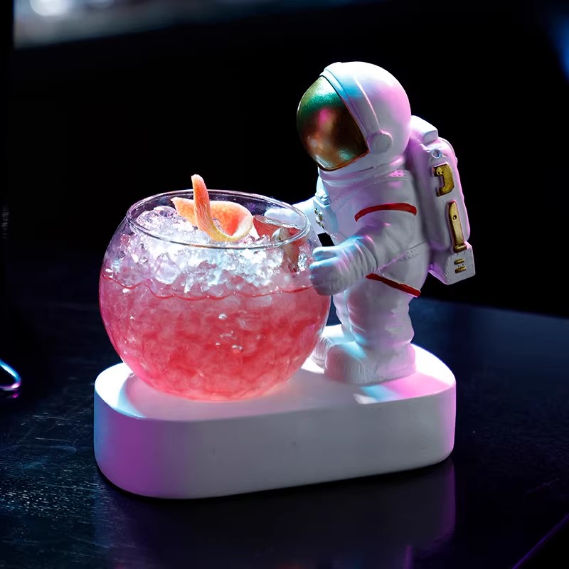 Wine Beer Mix Drink - 250ml Creative Astronaut Design Personalized Luminous