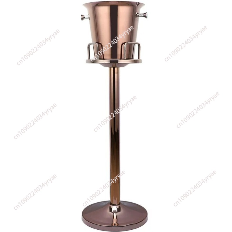 Wine Beer Rack - Stainless Steel luxury Ice Bucket with