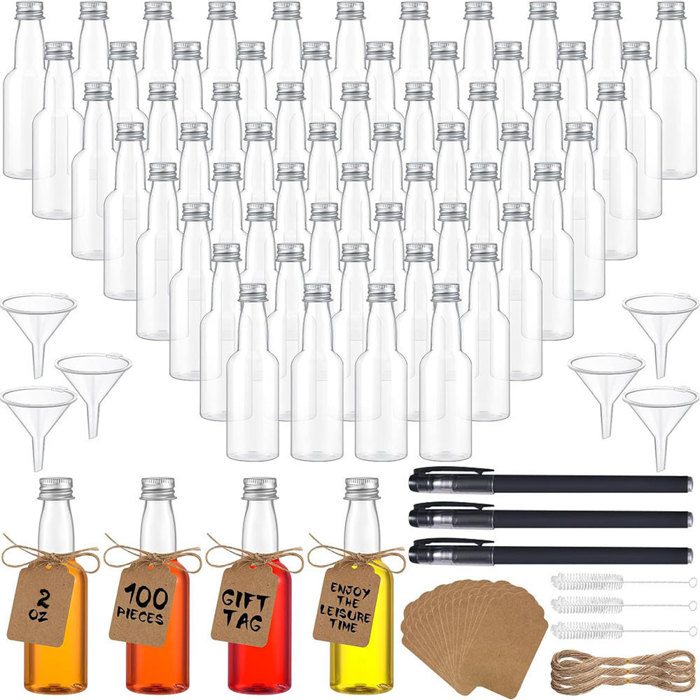 Wine Beer Liquor - Mini Liquor Bottles Set 2 oz