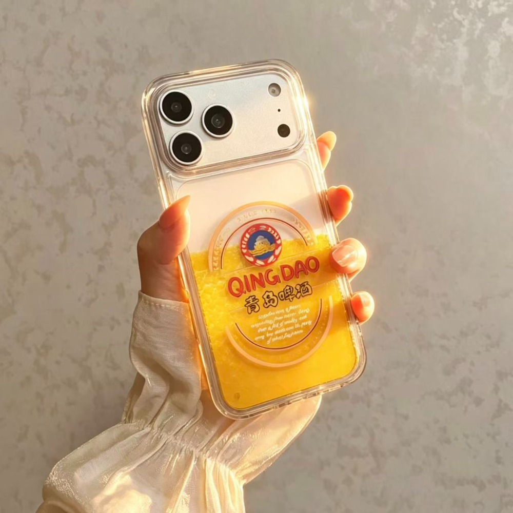 Beer & Wine Jockey Plaza Shopping - Funny Qingdao Beer Liquid Quicksand Phone