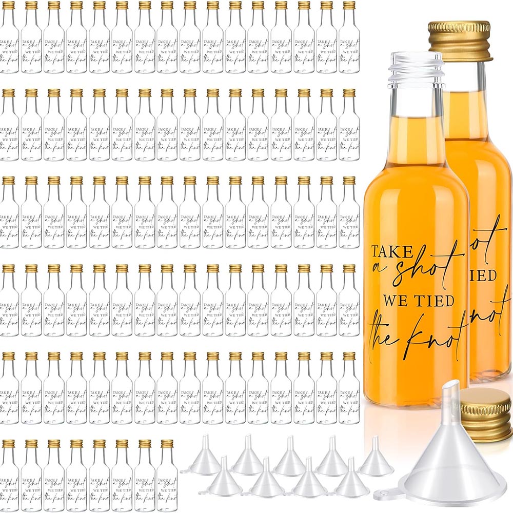 Wine Beer Liquor - 50ml 1.7oz Mini Liquor Bottles Small