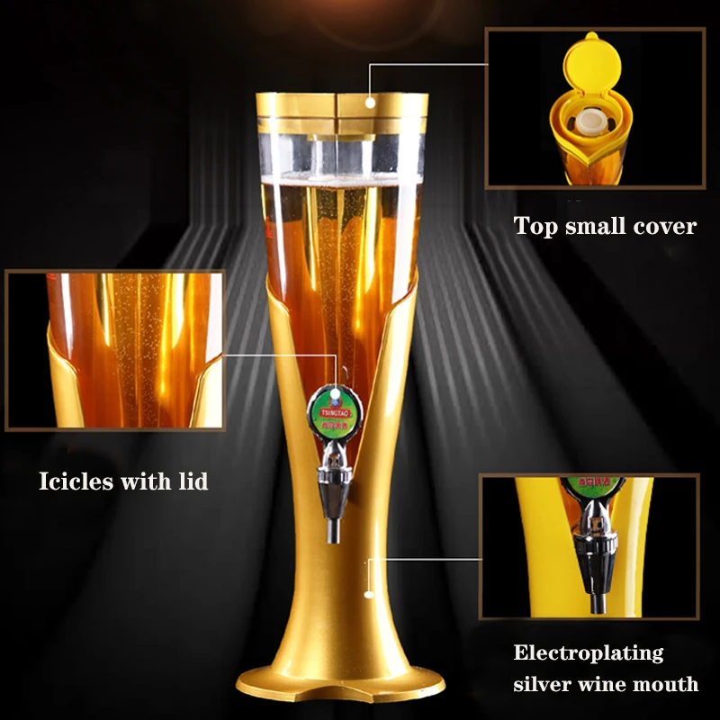 Wine Beer Rack - 220v Electric 3 Liter Wine Cannon