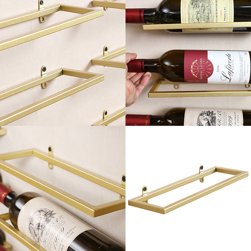 Wine Beer Rack - 1PC Wall-Mounted Bar Wine Rack Holder