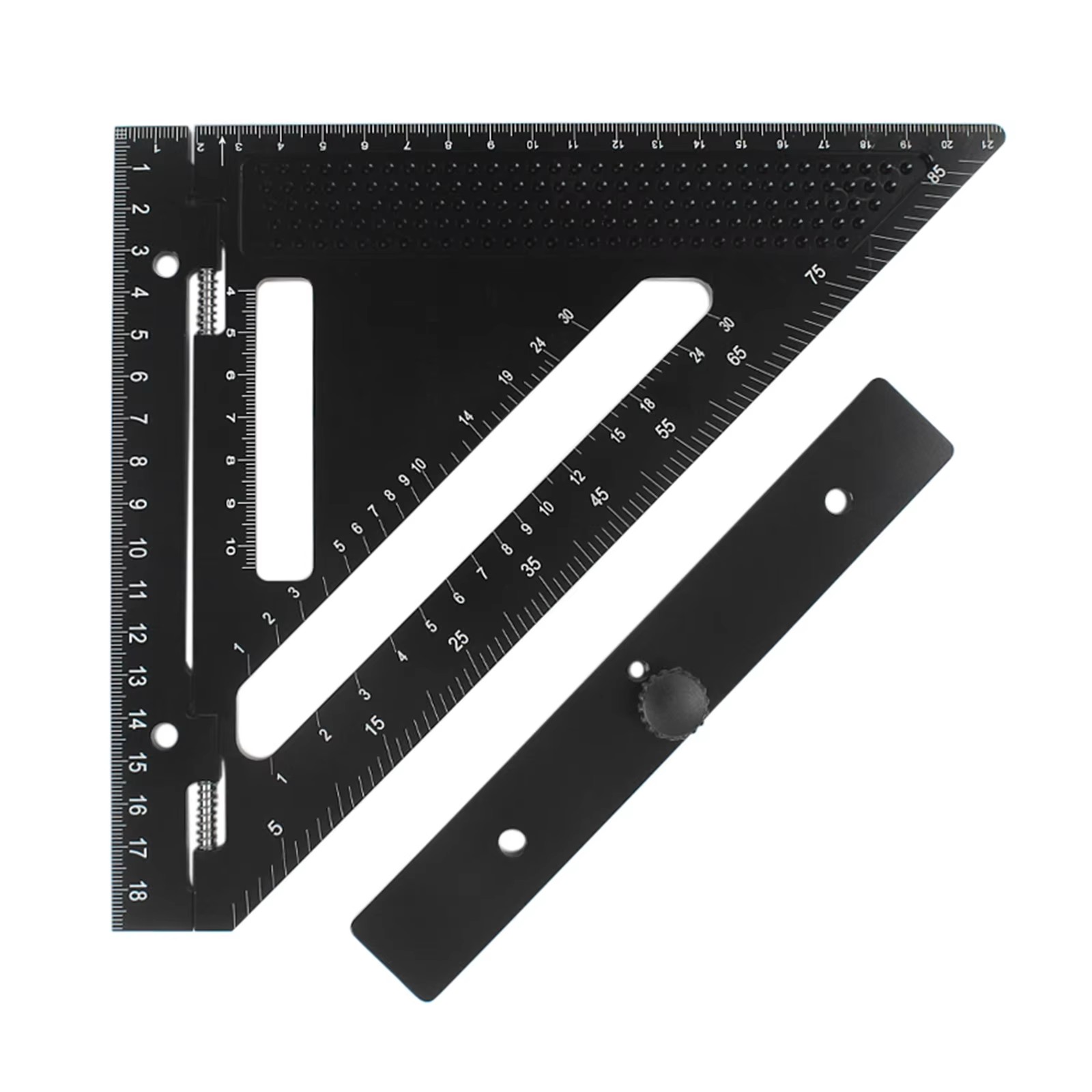 Spirit Measure Jigger - 21CM Carpenter Square with Jig Block