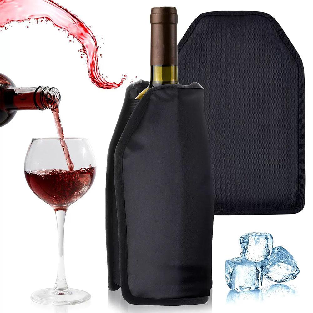 Wine Beer Rack - Wine Cooling Holder Ice Bag Jelly