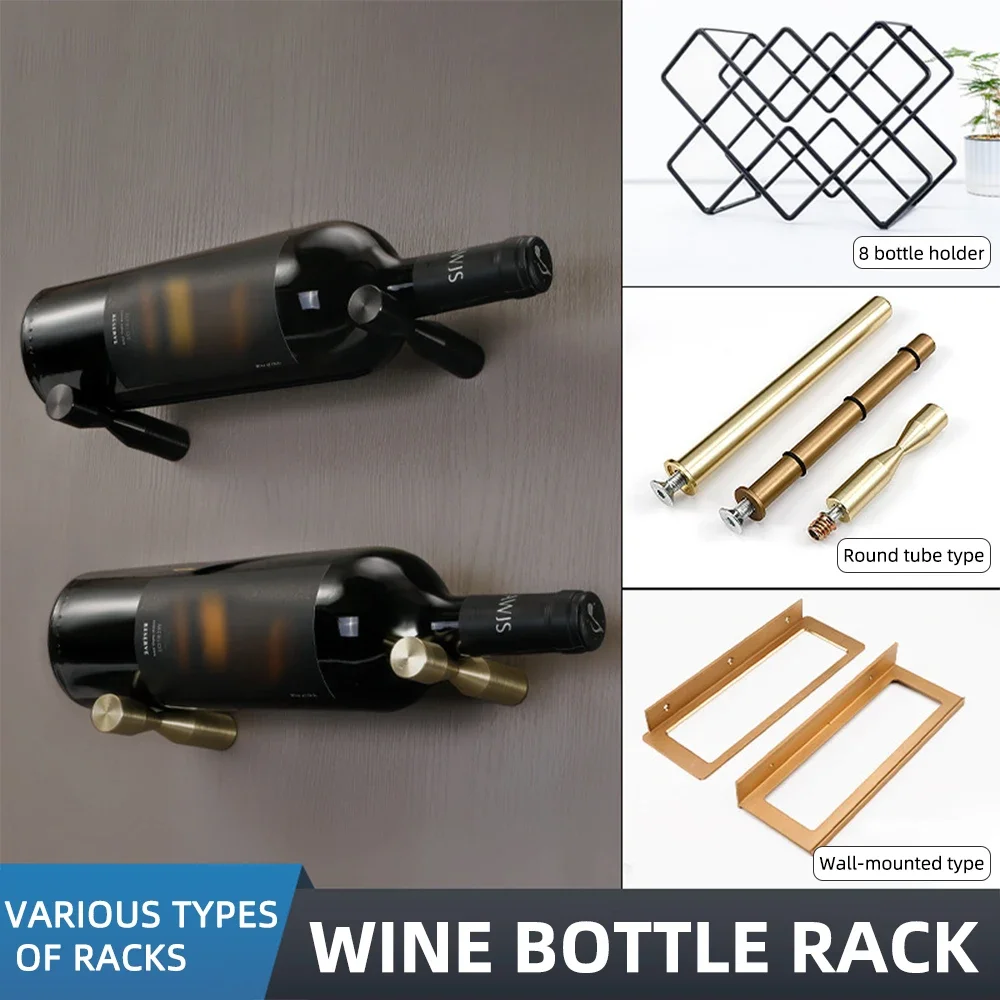 Wine Beer Rack - Aluminum Alloy Wine Rack,Wine Bottle Display
