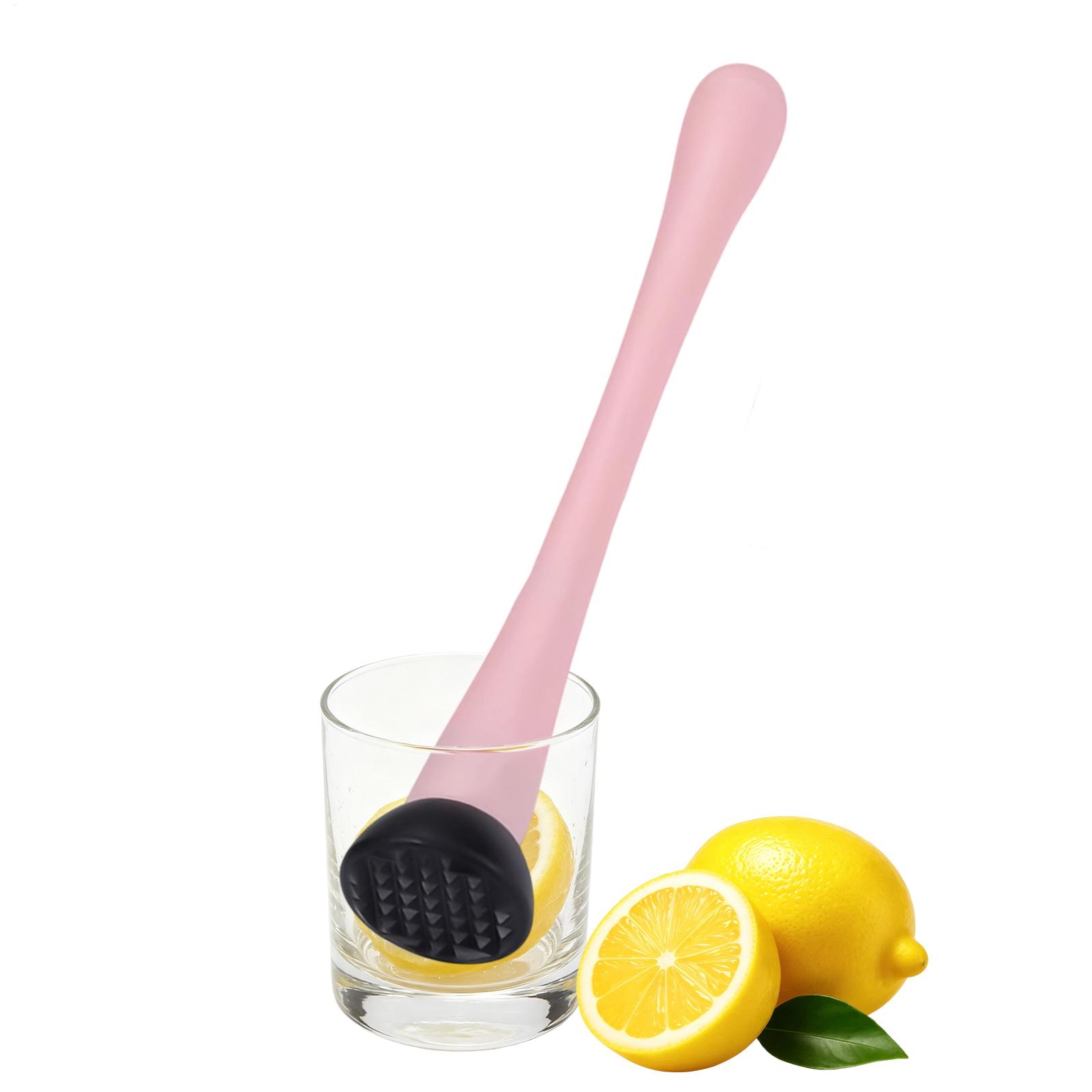 Muddler Cocktail Bar - Cocktail Muddler with Long Handle Lightweight
