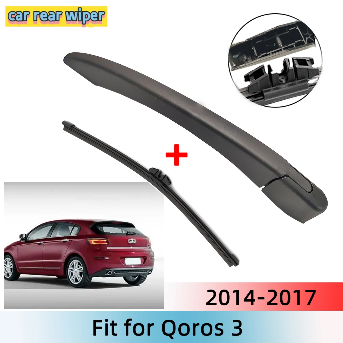 Wine Xo - Rear Wiper Blade & Arm Set