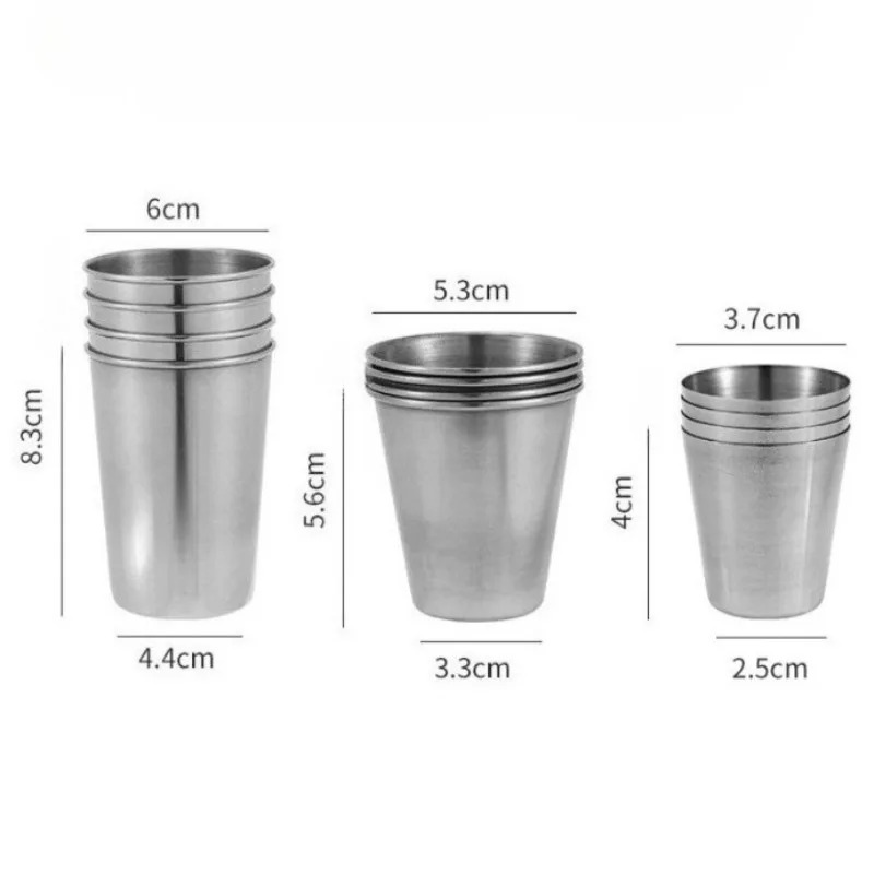 4Pcs/Set Outdoor Stainless Ste - đánh giá và giá Beer Flight Set