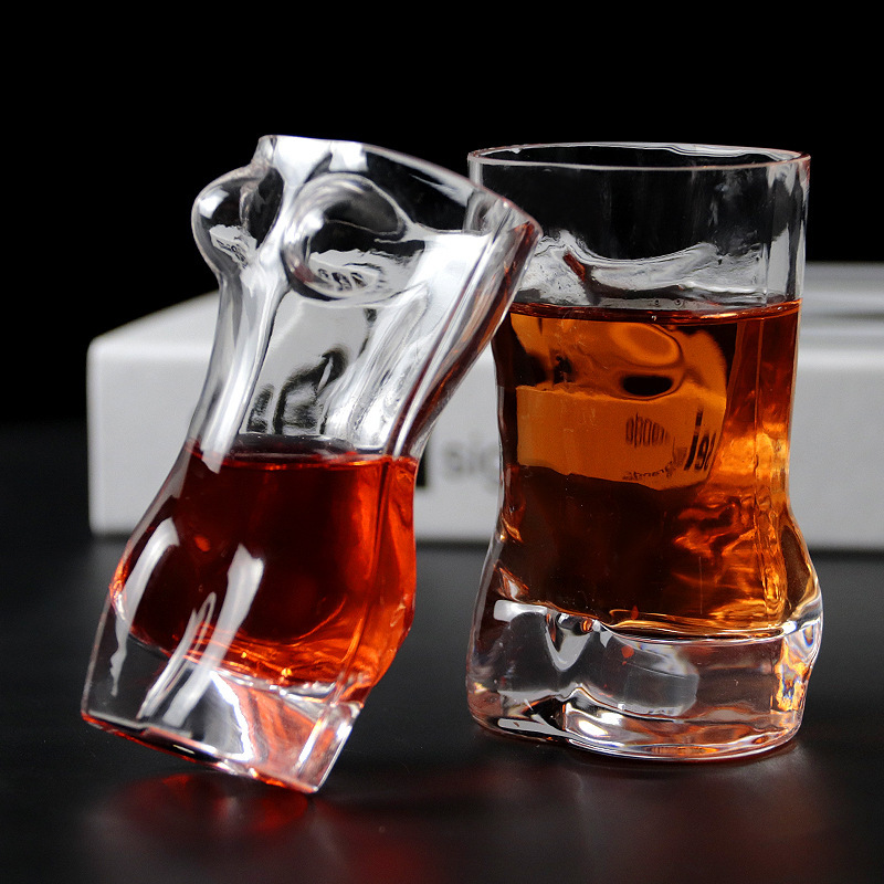 Creative Beer Glasses Body Art - đánh giá và giá Wine Beer Mix Drink
