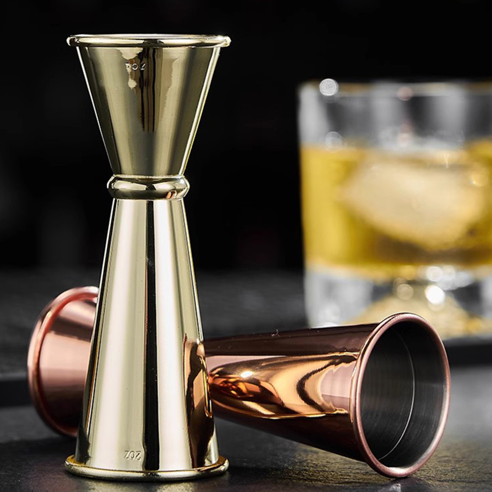 New Dual Shot Stainless Steel  - đánh giá và giá Spirit Measure Jigger