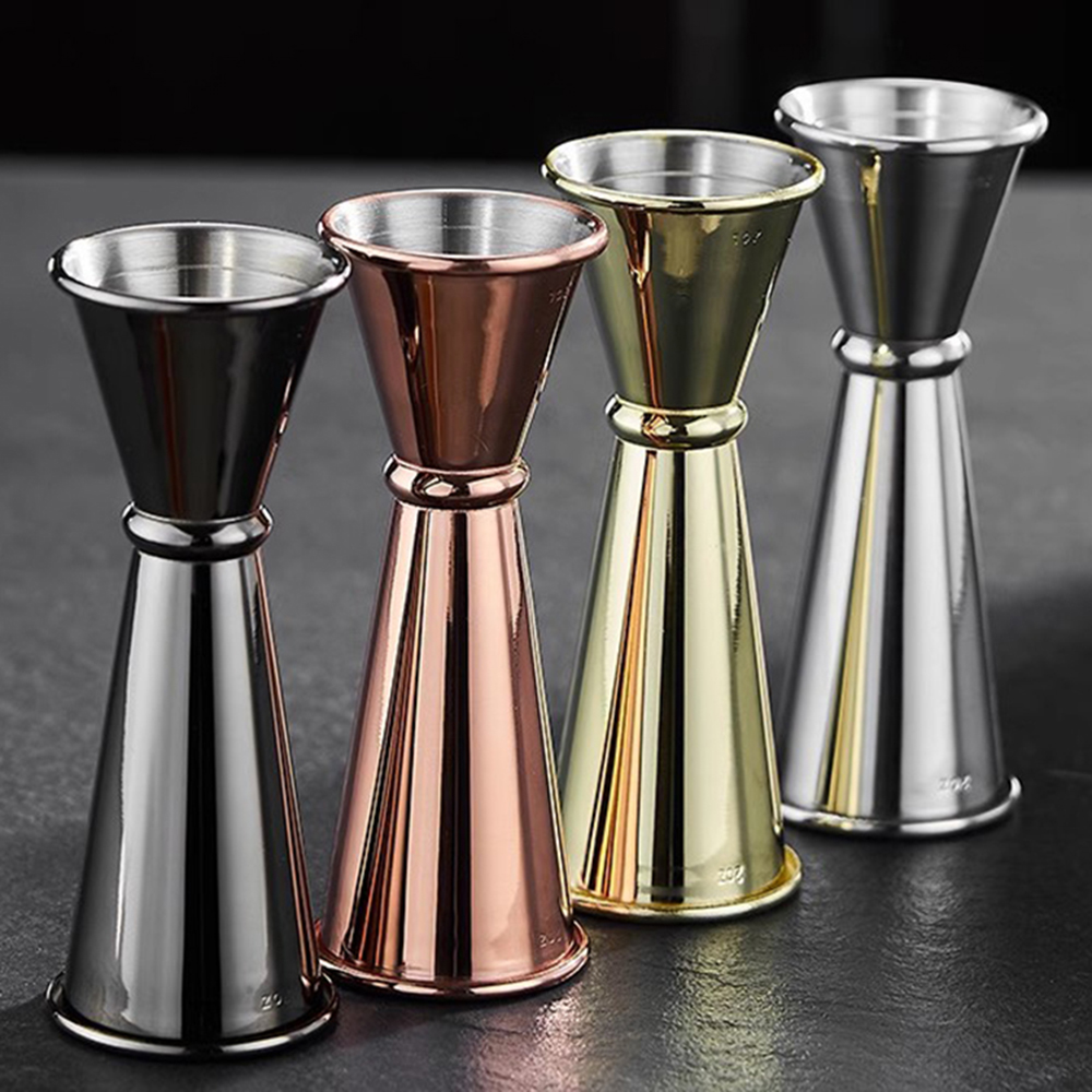 New Dual Shot Stainless Steel  - đánh giá và giá Spirit Measure Jigger