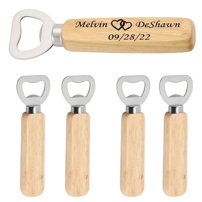 Wooden Handle Wine and Beer Bo - đánh giá và giá Wine Beer Logo