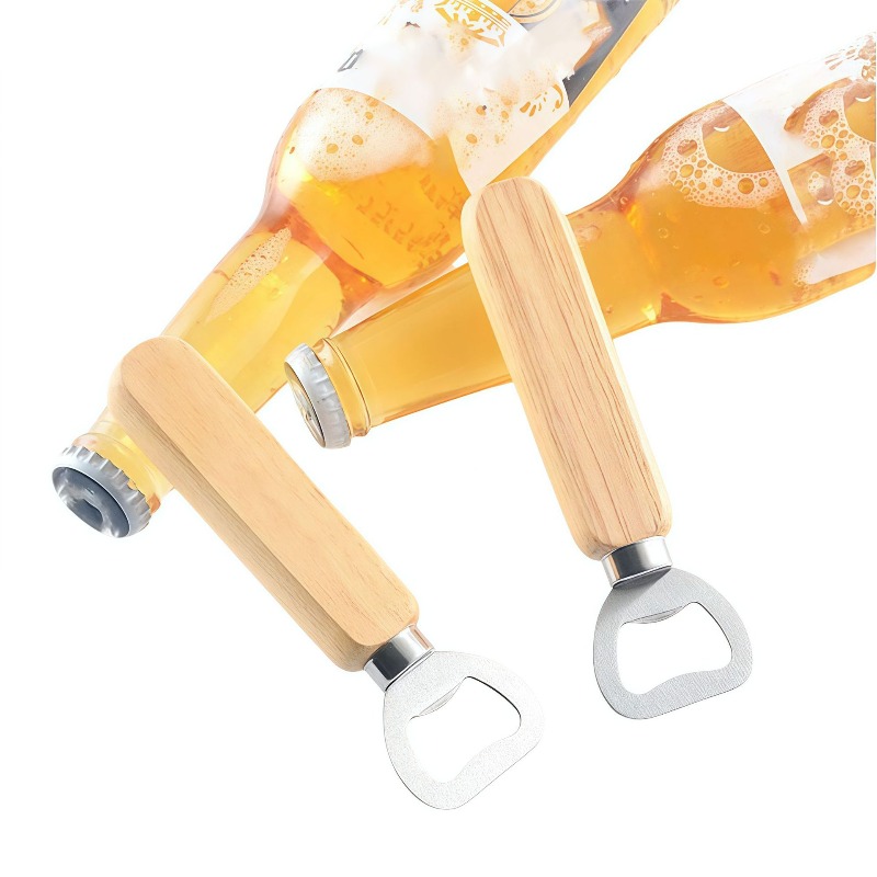 Wooden Handle Wine and Beer Bo - đánh giá và giá Wine Beer Logo