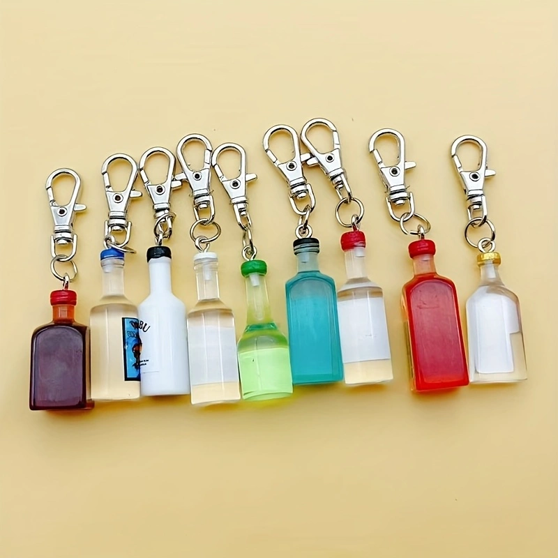 9pcs Resin Beer Bottle Keychai - đánh giá và giá Beer & Wine Jockey Plaza Shopping