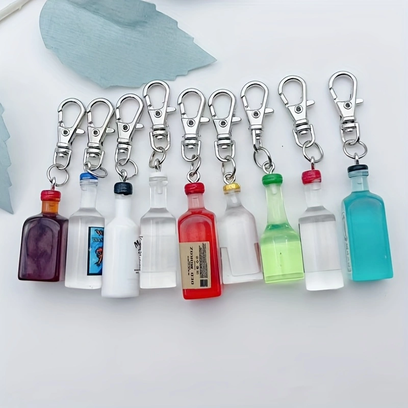 9pcs Resin Beer Bottle Keychai - đánh giá và giá Beer & Wine Jockey Plaza Shopping