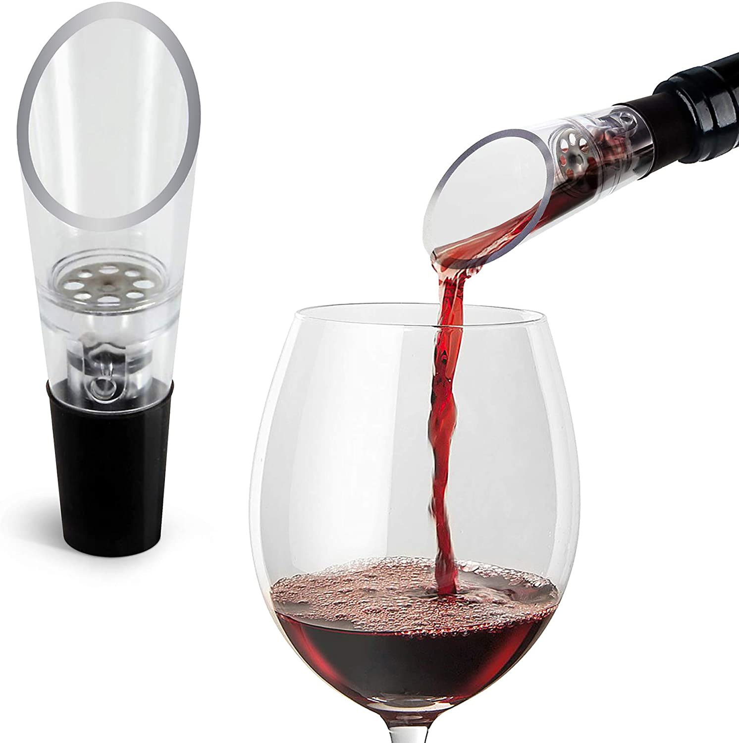Wine Aerator Pourer Decanter L - đánh giá và giá Wine Beer Liquor