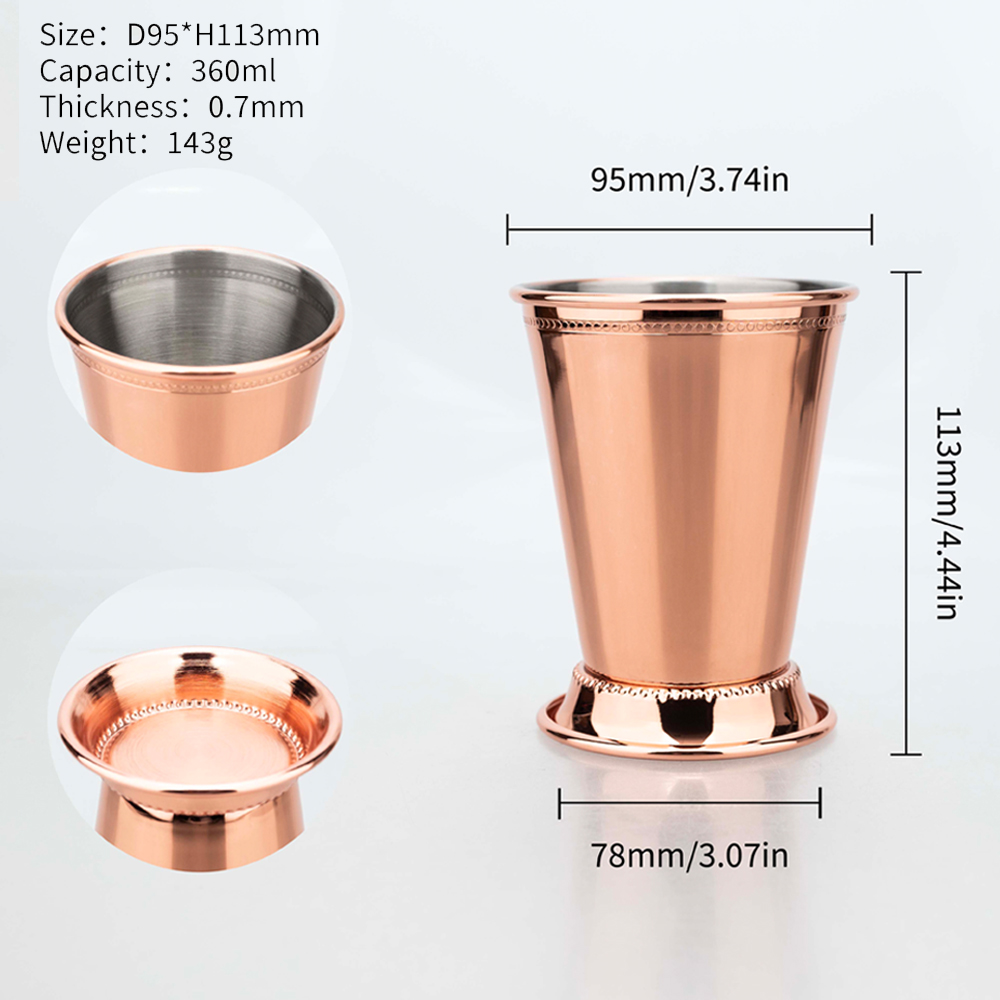 4pcs Elegant Rose Gold Stainle - đánh giá và giá Wine Beer Mix Drink