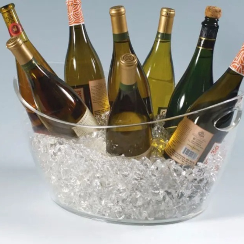Non-LED Boat Style Ice Bucket  - đánh giá và giá Wine Beer Mix Drink