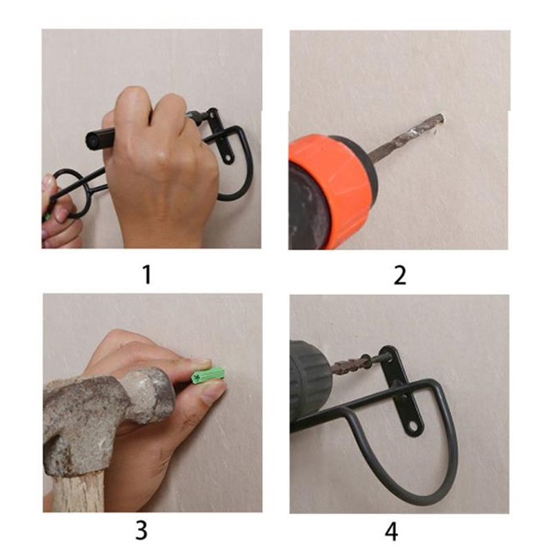 1PC Wall-Mounted Bar Wine Rack - đánh giá và giá Wine Beer Rack