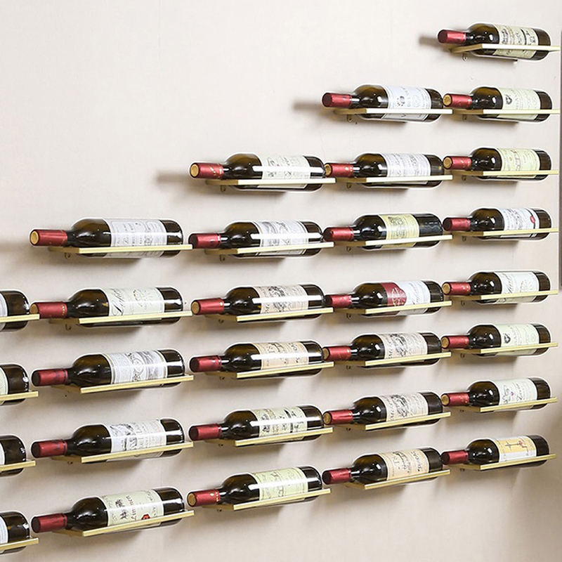 1PC Wall-Mounted Bar Wine Rack - đánh giá và giá Wine Beer Rack