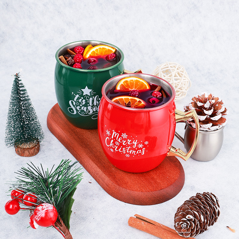 Christmas Festival Mugs, Red W - đánh giá và giá Wine Beer Festival