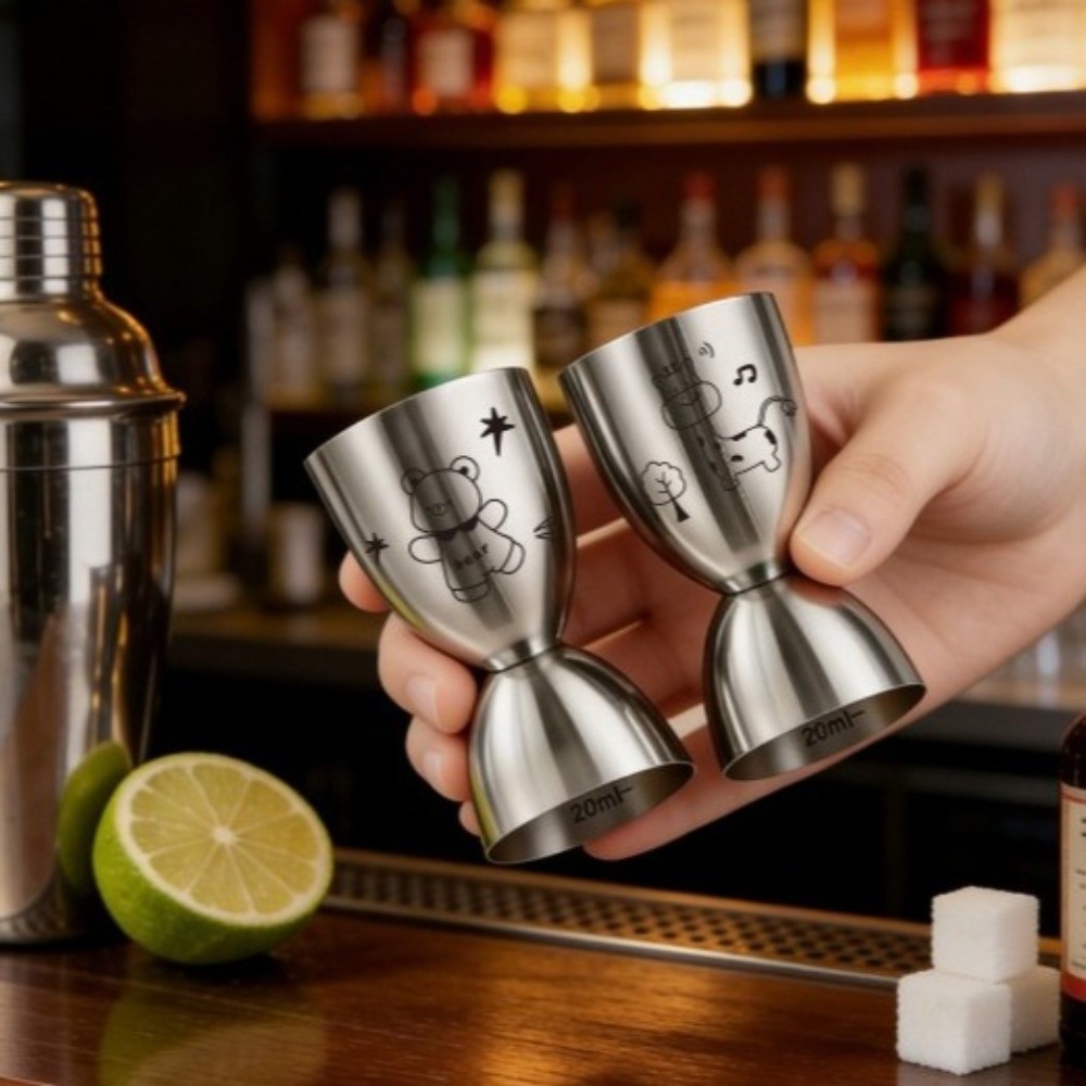 30/60ML Stainless Steel Jigger - đánh giá và giá Spirit Measure Jigger