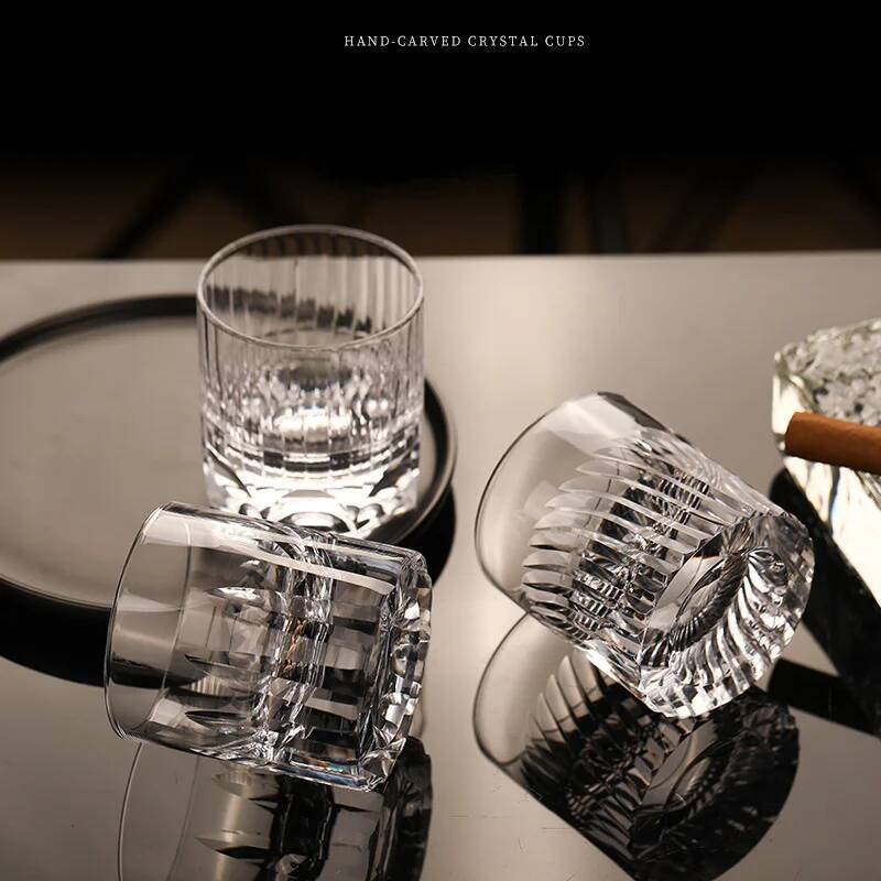 250ml Clear Carved Whiskey Cry - đánh giá và giá Wine Xo
