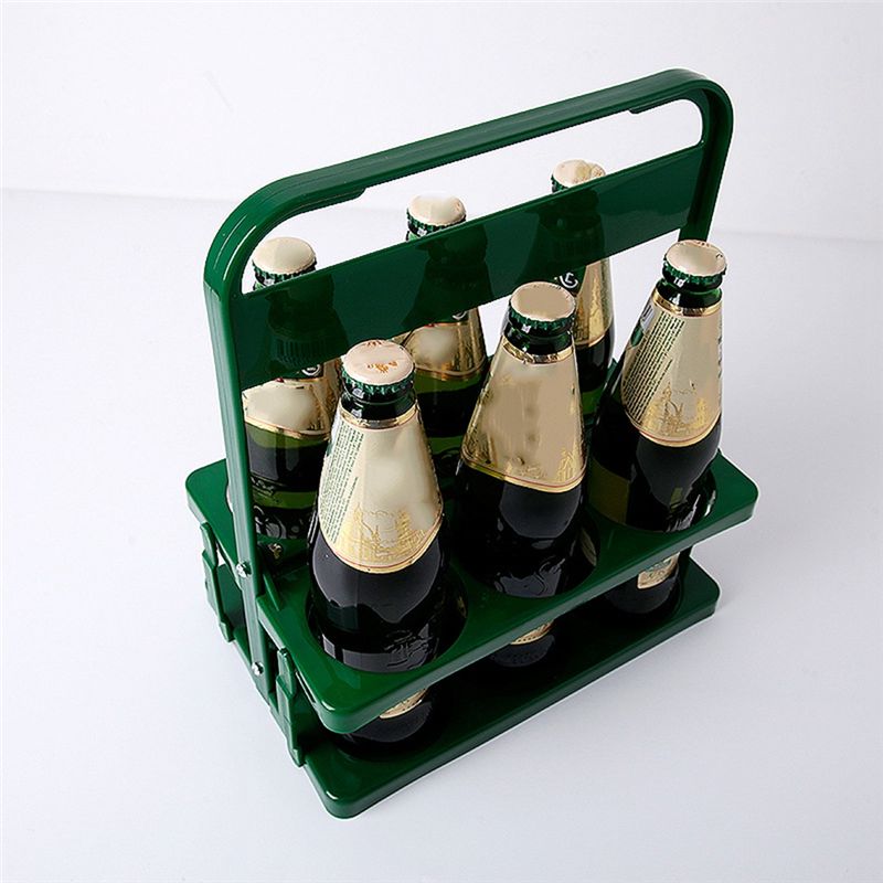 AT44-6 Hole Foldable Beer Bott - đánh giá và giá Wine Beer Rack