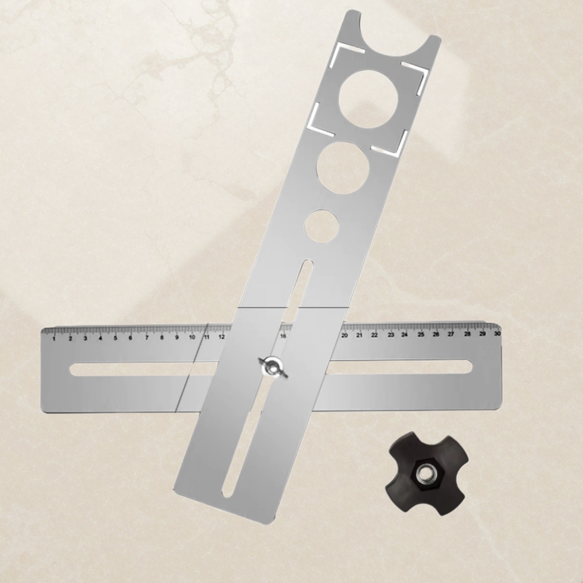 Adjustable Tile Hole Centering - đánh giá và giá Spirit Measure Jigger