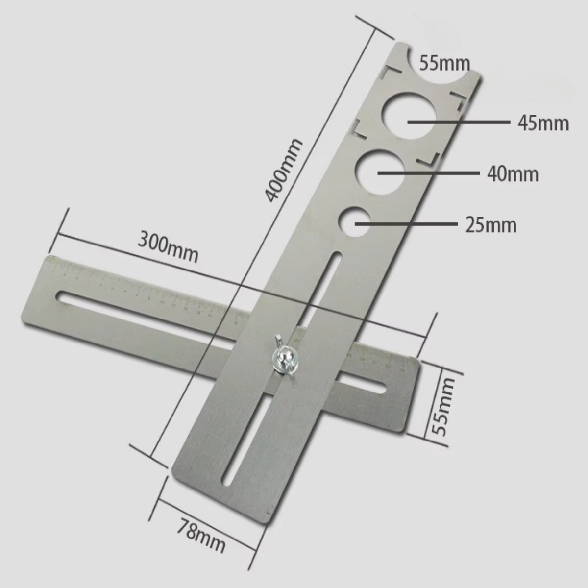 Adjustable Tile Hole Centering - đánh giá và giá Spirit Measure Jigger
