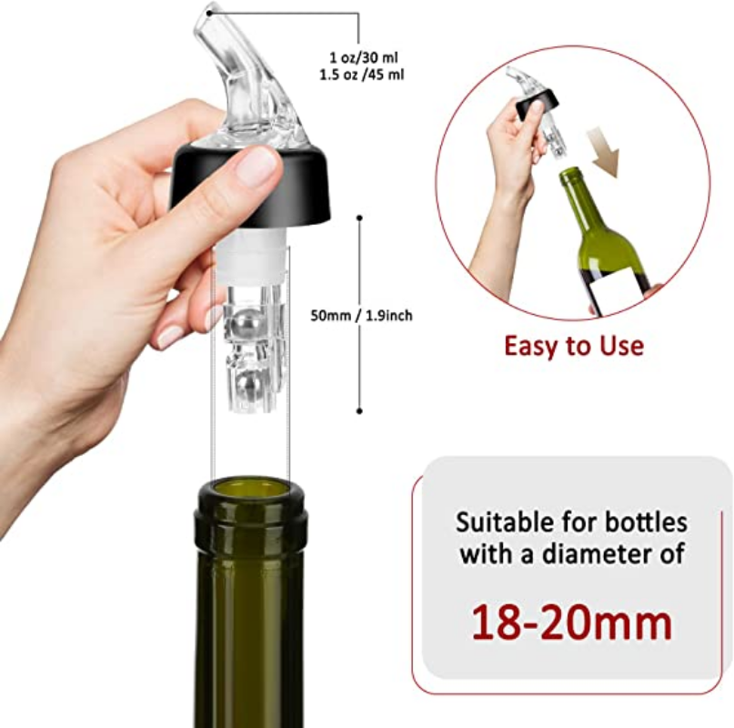 30 ml Automatic Measured Bottl - đánh giá và giá Spirit Measure Jigger