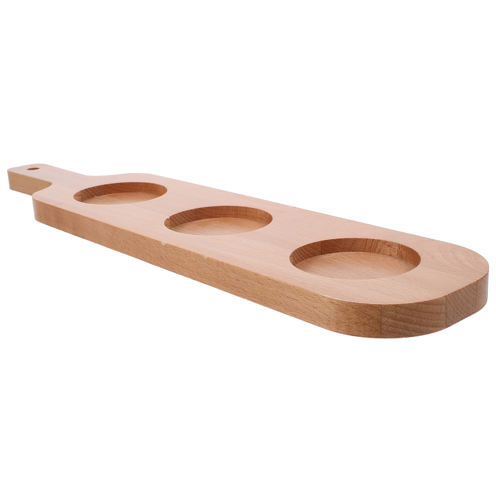 Wooden Flight Board 3-Hole Dri - đánh giá và giá Beer Flight Set