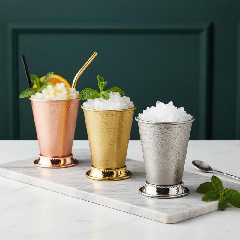 Stainless Steel Mint Julep Mug - đánh giá và giá Wine Beer Mix Drink