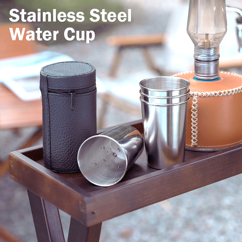 4Pcs/Set Outdoor Stainless Ste - đánh giá và giá Beer Flight Set