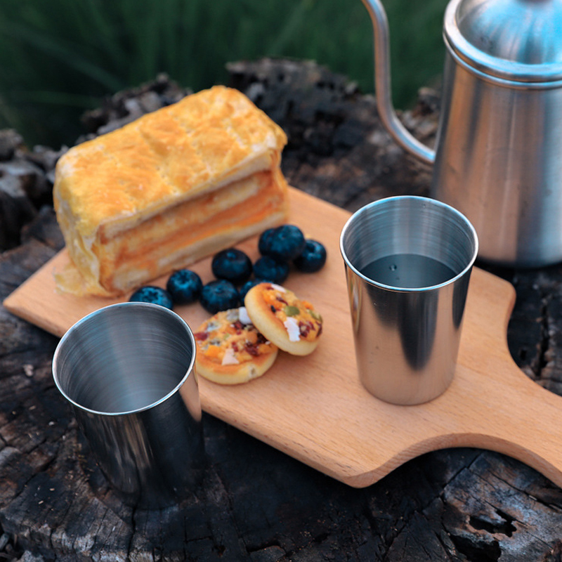 4Pcs/Set Outdoor Stainless Ste - đánh giá và giá Beer Flight Set