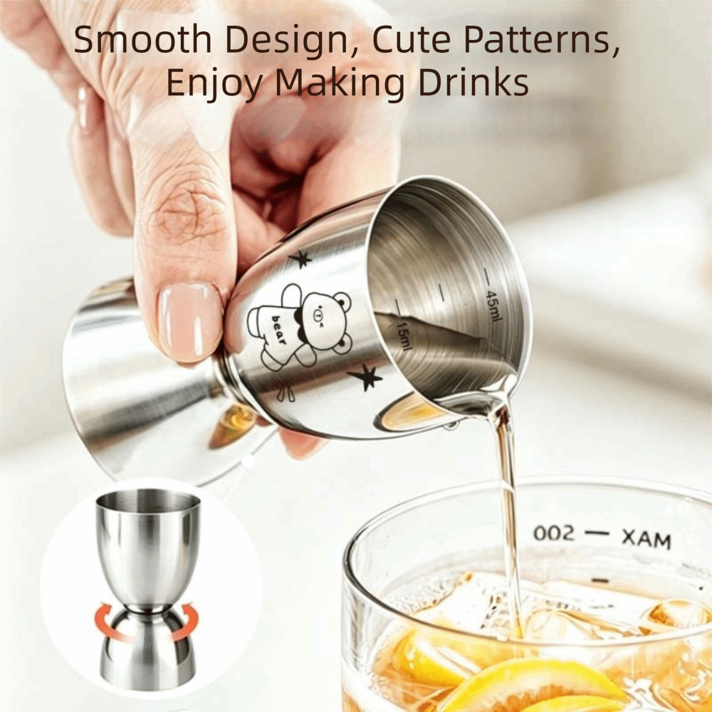 30/60ML Stainless Steel Jigger - đánh giá và giá Spirit Measure Jigger