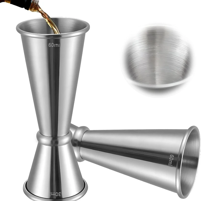 Stainless Steel 30/60ml Cockta - đánh giá và giá Spirit Measure Jigger