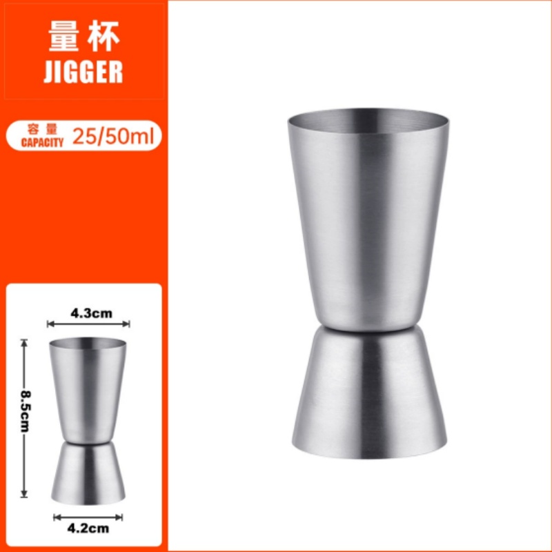 Dual Shot Measure Cup Stainles - đánh giá và giá Spirit Measure Jigger