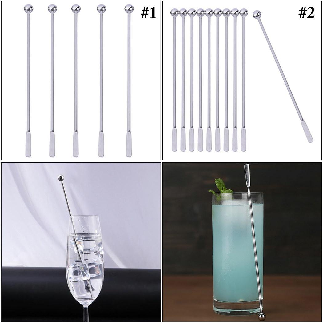 5Pcs/Set Creative 19cm Stainle - đánh giá và giá Muddler Cocktail Bar