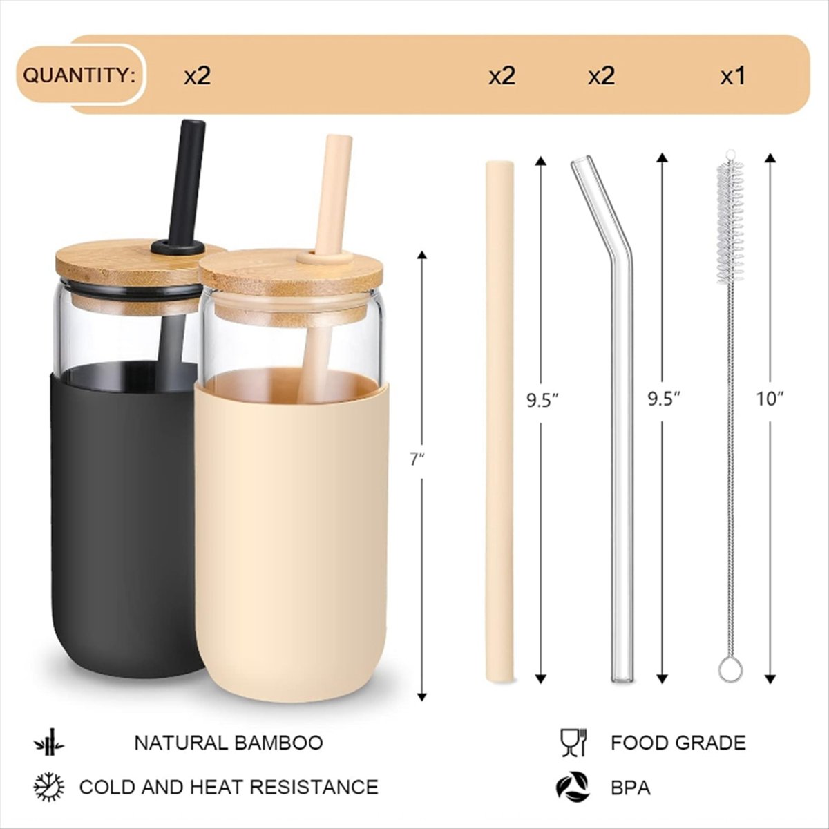 2Colors 20 OZ Glass Cups with  - đánh giá và giá Beer & Wine Jockey Plaza Shopping