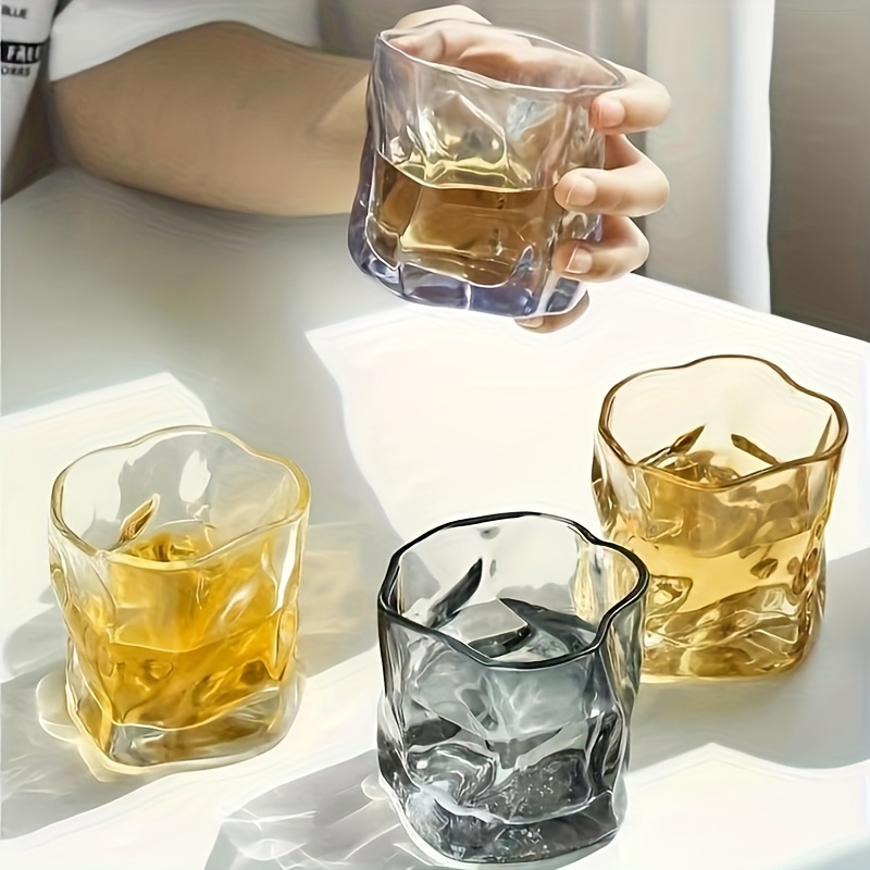 Twisted Transparent Glass Cup  - đánh giá và giá Wine Beer Festival
