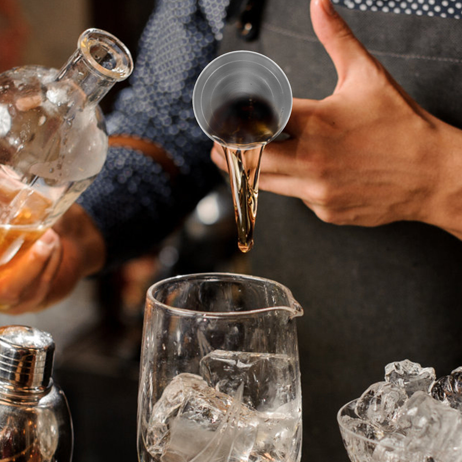 Premium Stainless Steel Double - đánh giá và giá Spirit Measure Jigger