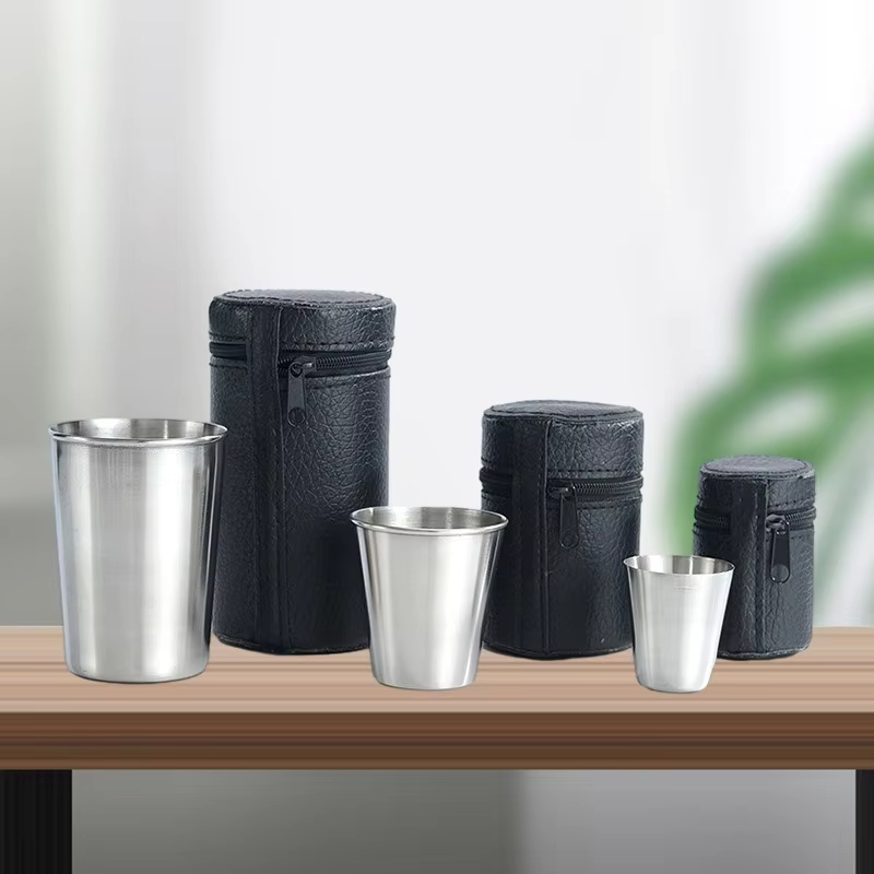 Stainless Steel Cups Mini Set  - đánh giá và giá Beer Flight Set