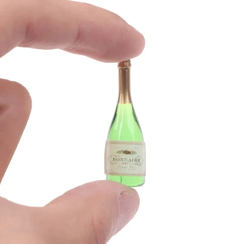 2Pcs Dollhouse Mini Transparen - đánh giá và giá Wine Beer Liquor